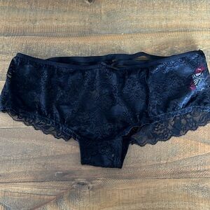 Charlotte Russe NWT Lace Black Undie